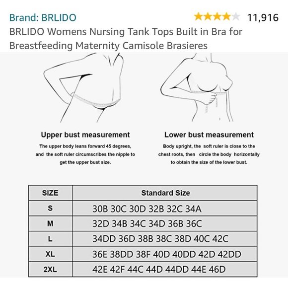Maternity Nursing Tank Tops Set of 3 - Picture 3 of 4